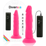 Vibrador flexible con mando a distancia 23 cm ROSA