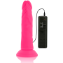 Vibrador flexible con mando a distancia 23 cm ROSA