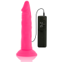 Vibrador flexible con mando a distancia 23 cm ROSA