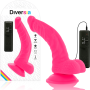 Vibrador flexible con mando a distancia 21.5 cm ROSA por sólo 39,96 €