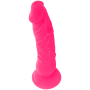 Vibrador flexible con mando a distancia 21 cm ROSA