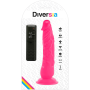 Vibrador flexible con mando a distancia 21 cm ROSA