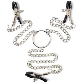 OHMAMA FETISH 3 EN 1 PINZAS PEZONES METALICAS por sólo 19,08 €