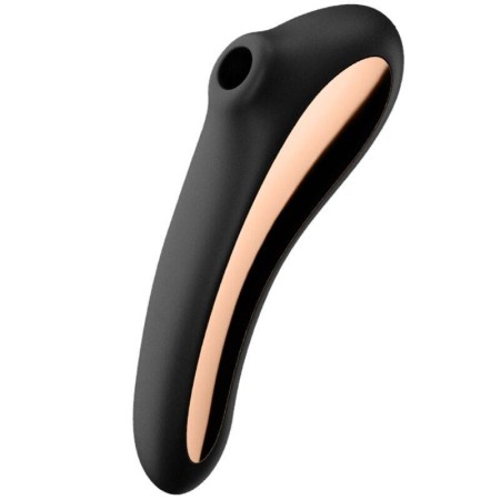SATISFYER DUAL KISS ESTIMULADOR CLITORIS - NEGRO por sólo 39,96 €