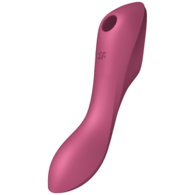 SATISFYER CURVY TRINITY 3 ESTIMULADOR Y VIBRADOR - ROJOpor sólo54.95€