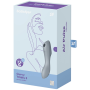 SATISFYER CURVY TRINITY 3 ESTIMULADOR Y VIBRADOR - GRISpor sólo54.95€