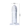 FUNDA LILA SILICONA CON PUNTITOS 14-2 CM por sólo 11,12 €