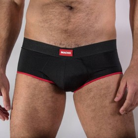 MACHO MS24R CALZONCILLO BRIEF DARK RED L por sólo 15,60 €