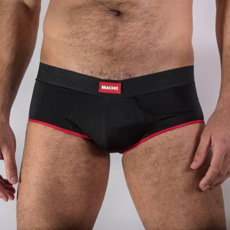MACHO MS24R CALZONCILLO BRIEF DARK RED XL por sólo 15,60 €