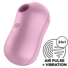 SATISFYER COTTON CANDY ESTIMULADOR Y VIBRADOR - LILA por sólo 31,96 €