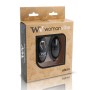 WOMANVIBE ALSAN HUEVO CONTROL REMOTO NEGRO SILICONA NEGRO por sólo 23,96 €