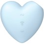 SATISFYER CUTIE HEART ESTIMULADOR Y VIBRADOR - AZUL