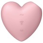 SATISFYER CUTIE HEART ESTIMULADOR Y VIBRADOR - ROSA por sólo 31,96 €