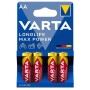 VARTA MAX POWER PILA ALCALINA AA LR6 BLISTER*4 por sólo 2,86 €
