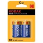 KODAK MAX PILA ALCALINA C LR14 BLISTER*2 por sólo 2,22 €