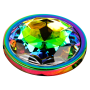 OHMAMA PLUG ANAL CIRCULO IRIDISCENTE - TALLA L por sólo 19,16 €