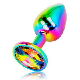 OHMAMA PLUG ANAL CIRCULO IRIDISCENTE - TALLA M por sólo 17,56 €