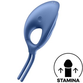 SATISFYER SWORDSMAN ANILLO VIBRADOR - AZUL por sólo 23,96 €