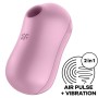 SATISFYER COTTON CANDY ESTIMULADOR Y VIBRADOR - LILA