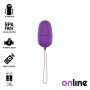 ONLINE HUEVO VIBRADOR CON MANDO CONTROL REMOTO - LILA