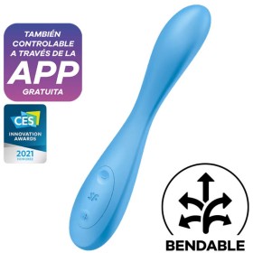 SATISFYER G-SPOT FLEX 4+ MULTI VIBRADOR - AZULpor sólo54.95€