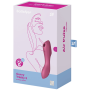 SATISFYER CURVY TRINITY 3 ESTIMULADOR Y VIBRADOR - ROJOpor sólo54.95€