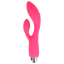 OHMAMA VIBRADOR CON RABBIT 12.5 CM - ROSA