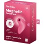 SATISFYER - MAGNETIC DEEP PULSE AIR PULSE VIBRATION ROSApor sólo59.95€