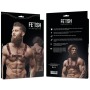 FETISH SUBMISSIVE ATTITUDE - ARNÉS ECOPIEL PECHO HOMBRE NEGRO/ROJOpor sólo45.90€