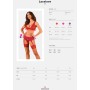 OBSESSIVE - LACELOVE SET TRES PIEZAS ROJO M/L