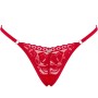 OBSESSIVE - LACELOVE TANGA ROJO XS/S