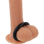 POWERING™ - SUPER FLEXIBLE Y RESISTENTE ANILLO PENE 4.5CM NEGRO