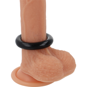 POWERING™ - SUPER FLEXIBLE Y RESISTENTE ANILLO PENE  4.5CM NEGRO