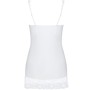 OBSESSIVE - CHEMISE Y TANGA MIAMOR BLANCO L/XL