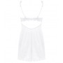 OBSESSIVE - AMOR BLANCO CHEMISE & TANGA BLANCO S/M