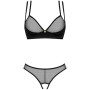 OBSESSIVE - NESARI SET DOS PIEZAS CROTCHLESS XL/XXL