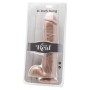 GET REAL - DILDO 28 CM CON TESTICULOS NATURAL sólo 39.99€