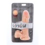 GET REAL - DUAL DENSITY DILDO 18 CM CON TESTICULOS NATURAL sólo 36.99€