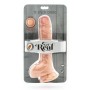 GET REAL - DUAL DENSITY DILDO 25,5 CM CON TESTICULOS NATURAL sólo 44.99€