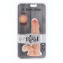 GET REAL - DUAL DENSITY DILDO 17 CM CON TESTICULOS NATURAL sólo 26.99€