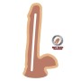 GET REAL - DUAL DENSITY DILDO 17 CM CON TESTICULOS NATURAL sólo 26.99€