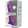 SILEXD - MODELO 1 PENE REALISTICO SILICONA PREMIUM SILEXPAN VIOLETA 17.5 CM sólo 24.99€
