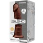 SILEXD - MODELO 2 PENE REALISTICO SILICONA PREMIUM SILEXPAN MARRON 23 CM sólo 39.99€