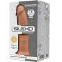 SILEXD - MODELO 2 PENE REALISTICO SILICONA PREMIUM SILEXPAN CARAMELO 19 CM sólo 29.99€
