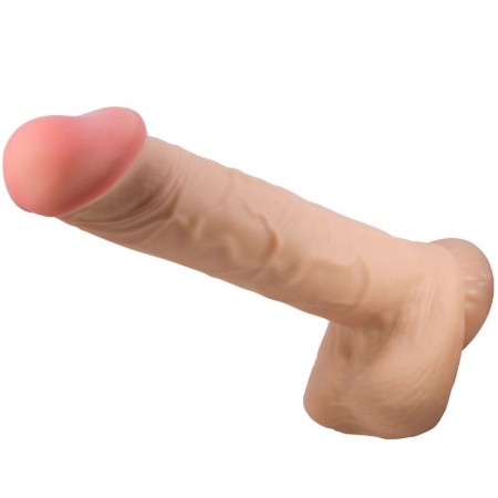 PRETTY LOVE - SLIDING SKIN SERIES DILDO REALÕSTICO CON VENTOSA PIEL DESLIZANTE 26 CM
