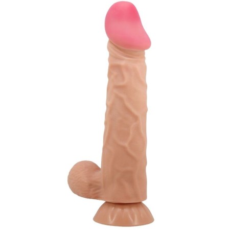 PRETTY LOVE - SLIDING SKIN SERIES DILDO REALÕSTICO CON VENTOSA PIEL DESLIZANTE 24 CM