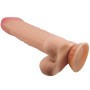 PRETTY LOVE - SLIDING SKIN SERIES DILDO REALÕSTICO CON VENTOSA PIEL DESLIZANTE 24 CM sólo 28.95€