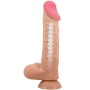 PRETTY LOVE - SLIDING SKIN SERIES DILDO REALÕSTICO CON VENTOSA PIEL DESLIZANTE 24 CM sólo 28.95€