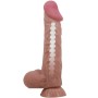 PRETTY LOVE - SLIDING SKIN SERIES DILDO REALÕSTICO CON VENTOSA PIEL DESLIZANTE MORENO 24 CM sólo 28.95€