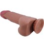 PRETTY LOVE - SLIDING SKIN SERIES DILDO REALÕSTICO CON VENTOSA PIEL DESLIZANTE MORENO 20.6 CM sólo 31.99€